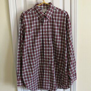 Paul Fredrick Long Sleeve Button Down Shirt - Large